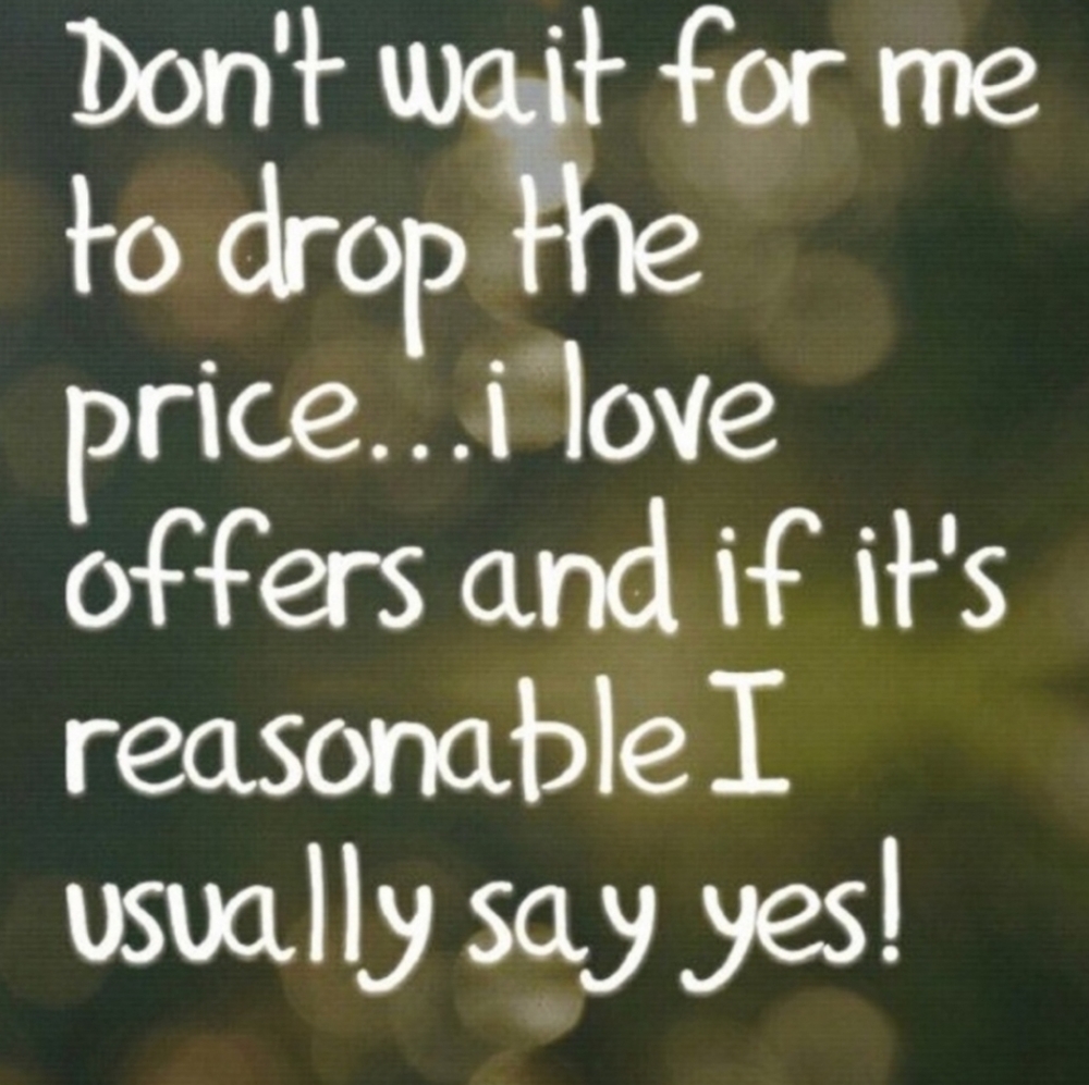 I WILL DECLINE, & probably block, anyone who starts w/ a 50% offer on items <$20